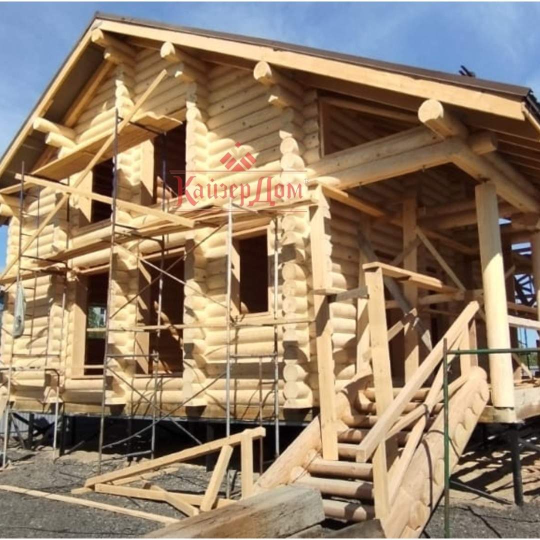 Фотография - Проект дома «Шлифовка,  покраска, герметик деревянного дома в Лабытнанги» 